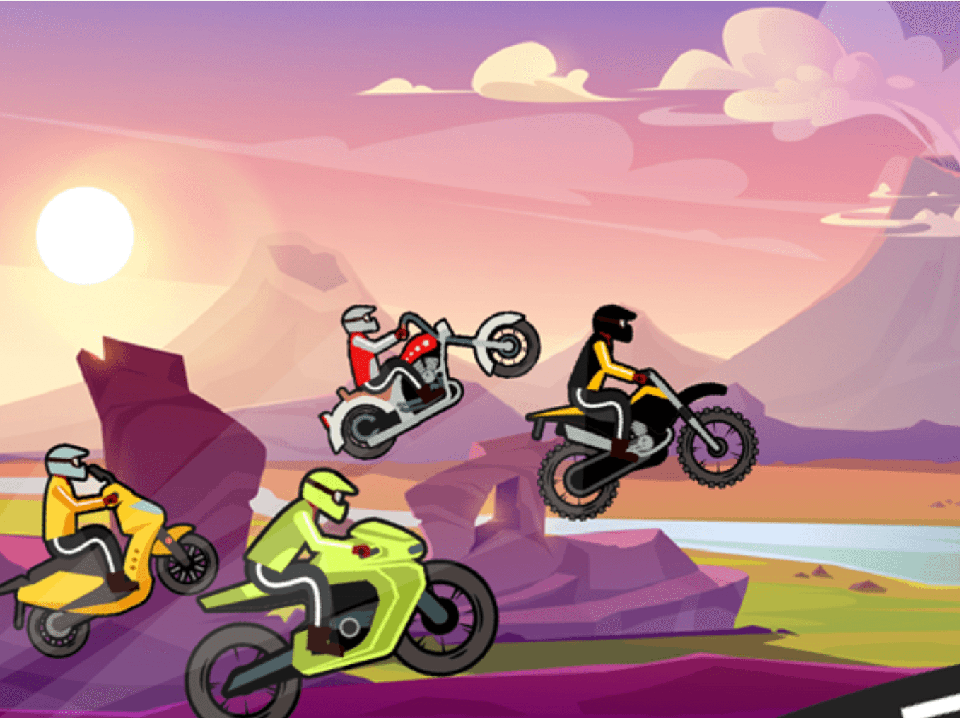Moto Racer - Similar to Sunset Bike Racing